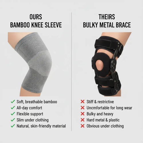 PickleBall Bamboo Knee Sleeve